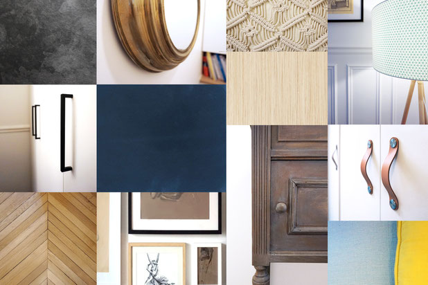 Palette de matériaux-renovation-appartement-Paris