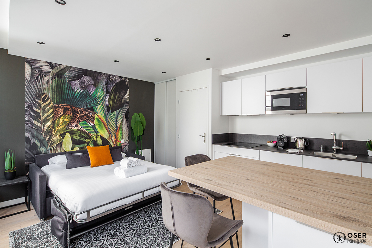 Décoration, aménagement et équipement d'un studio – rénovation d'appartement Charente Décoration, aménagement et équipement d'un studio – rénovation d'appartement Charente