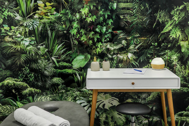 Décoration d'un cabinet de kinésithérapeute-autre-bureaux-Rennes