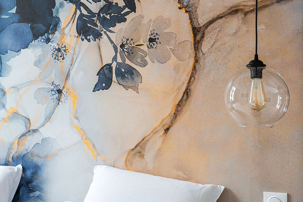 Suite parentale romantique-renovation-appartement-Rennes