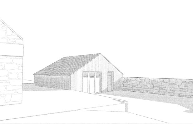 Depuis le terrain-construction-garage-Saint-Jacut-de-la-Mer