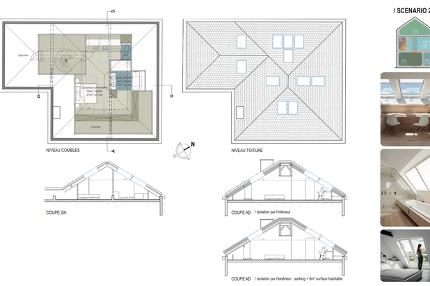 Scénario 2-surelevation-maison-Nantes