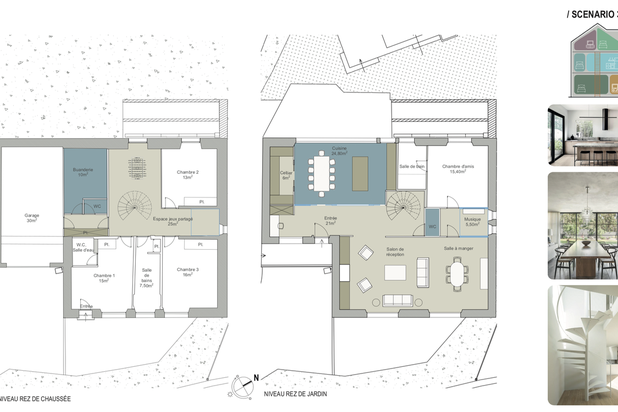 Scénario 3-surelevation-maison-Nantes