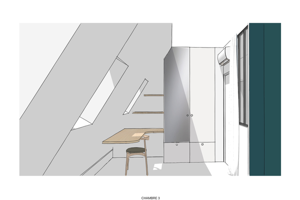 Chambre 3-renovation-appartement-Paris