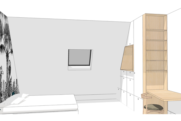 Chambre 4-renovation-appartement-Paris
