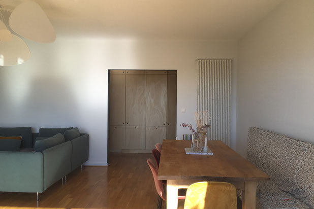 Salle à manger-renovation-appartement-Nantes
