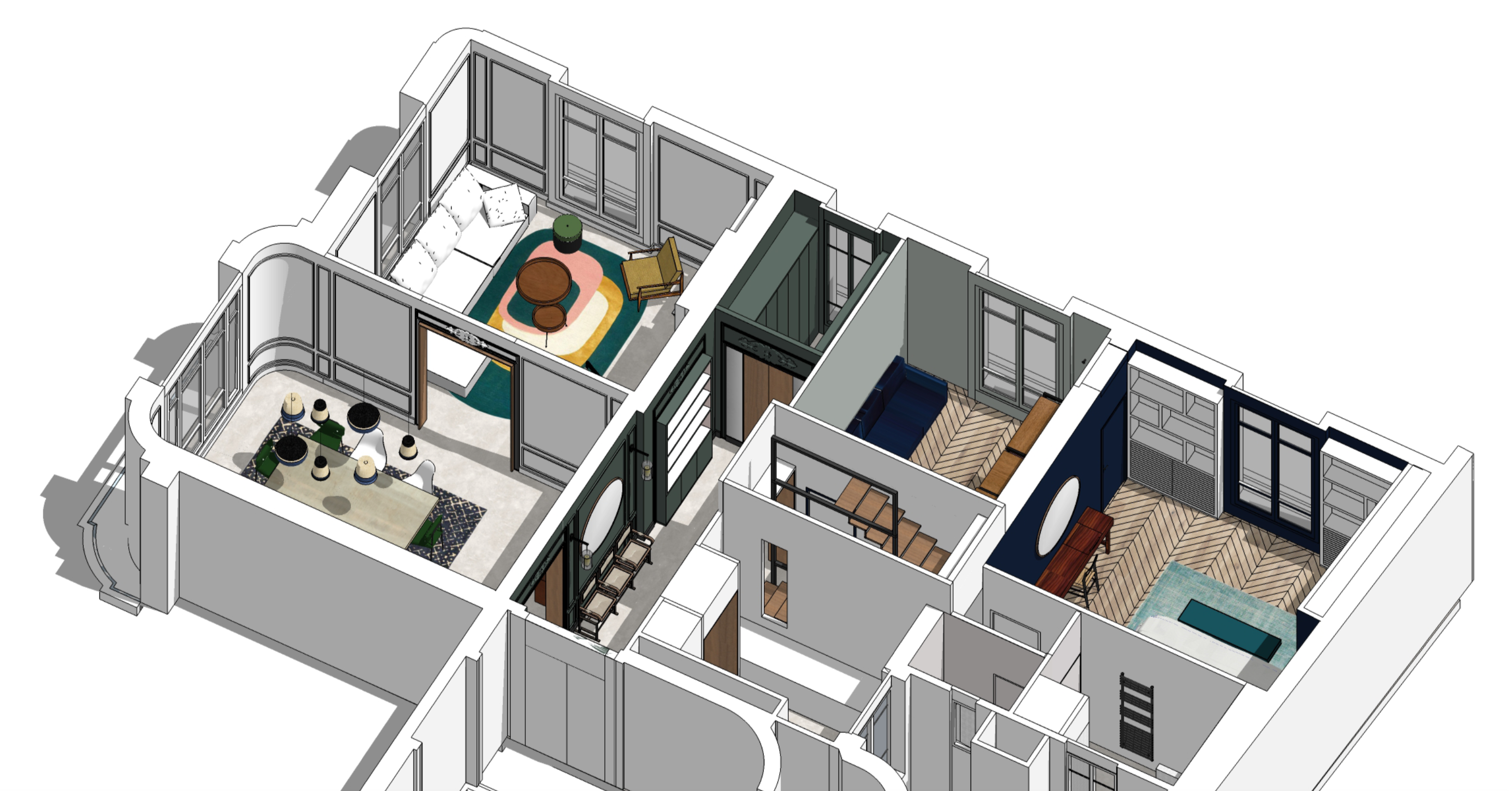 Rénovation d'un appartement haussmannien – rénovation d'appartement Jura
