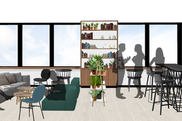 Coffee work-amenagement-bureaux-Levallois-Perret