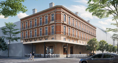 Photo d'un projet de Rénovation Café ou restaurant à Toulouse