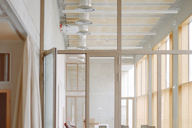 Vue du futur café-construction-equipement-Saclay