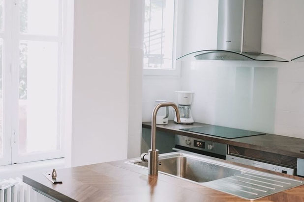 Cuisine partagée-renovation-hotel-Biarritz