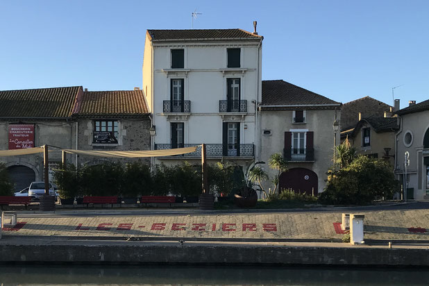 Façade Nord sur le canal du midi-rehabilitation-immeuble-Villeneuve-lès-Béziers