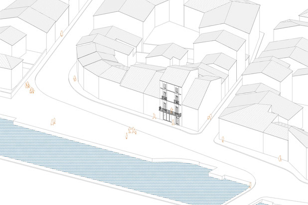 Situation urbaine-rehabilitation-immeuble-Villeneuve-lès-Béziers