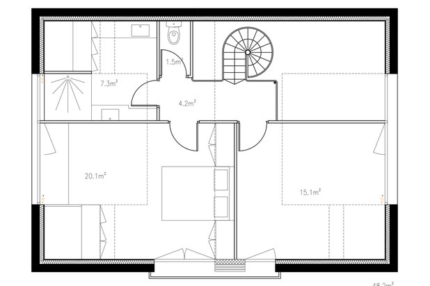 Plan de niveau surélévation-surelevation-logement-Marseille