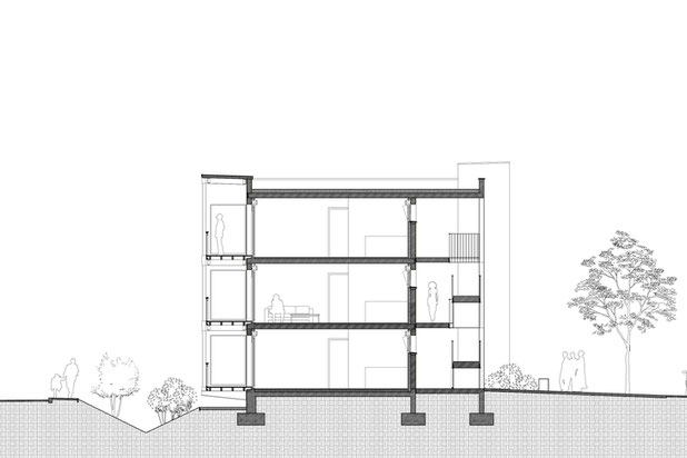 Coupe transversale-construction-logement-Colombelles