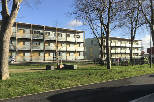 Vue nord-ouest depuis le mail-construction-logement-Colombelles