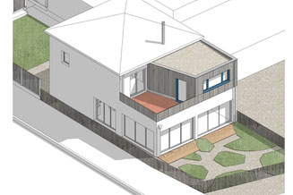 Photo d'un projet de Surélévation Maison à La Plaine-sur-Mer