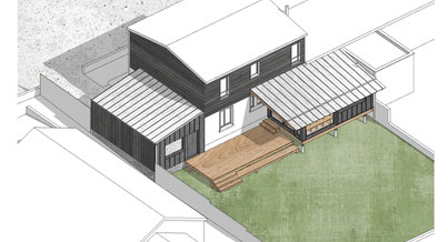 Photo d'un projet de Agrandissement Extension Maison à Nantes
