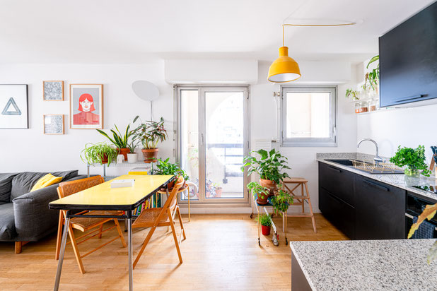 Salle à manger-rehabilitation-appartement-Paris