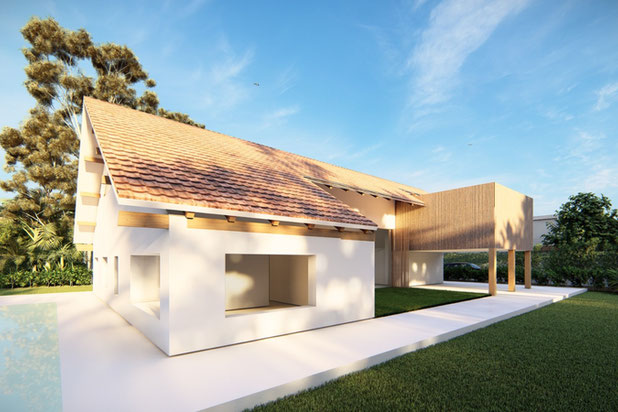 maison en bois a besalu-construction-maison-Besalú