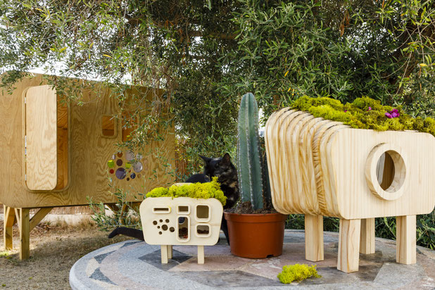 cabane design pour enfants-construction-equipement-Calafell