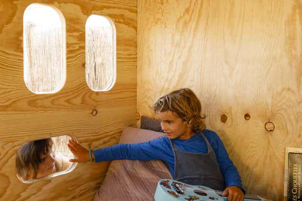 cabane design pour enfants-construction-equipement-Calafell