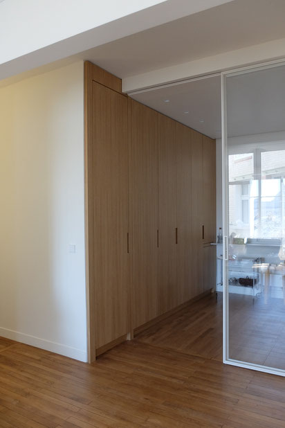 Cuisine rangements-rehabilitation-logement-Paris