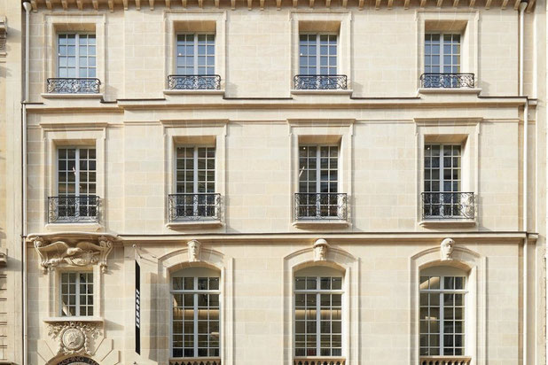 Façade rue-rehabilitation-bureaux-Paris