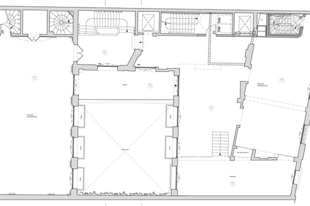 Plan  R+1-rehabilitation-bureaux-Paris