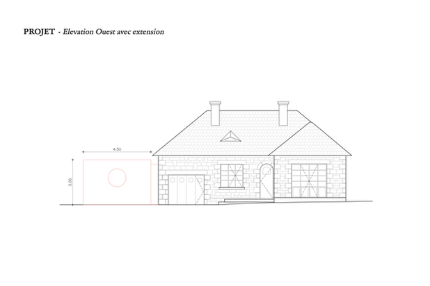 Villa SDO - Elevation-agrandissement_extension-maison-Fréhel