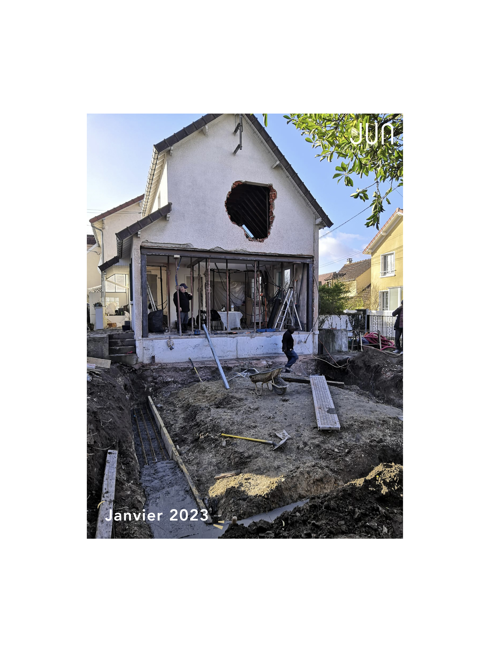 Sergent – extension de maison Aude