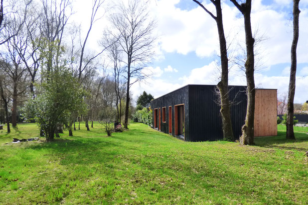 Liaison intérieur / extérieur-construction-maison-Saint-Aignan-Grandlieu