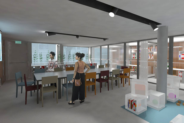 Vue Espace Polyvalent-renovation-boutique_local-Paris