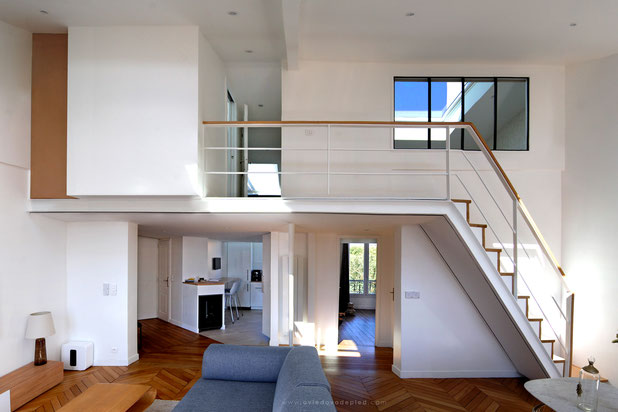 Photographie de la réalisation-agrandissement_extension-logement-Saint-Mandé