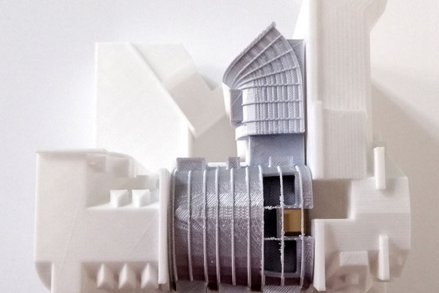 Maquette 2-surelevation-logement-Paris