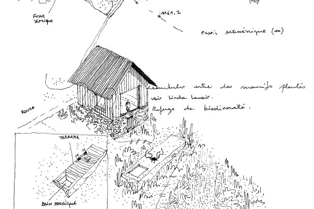 Esquisses-rehabilitation-maison-Les Deserts