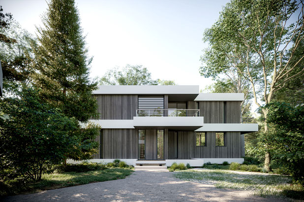 Entrée principale-construction-maison-Sciez