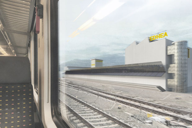 Vue du train-rehabilitation-extension-Sierre