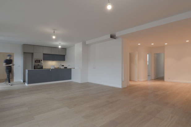 Vue du salon-renovation-appartement-Paris