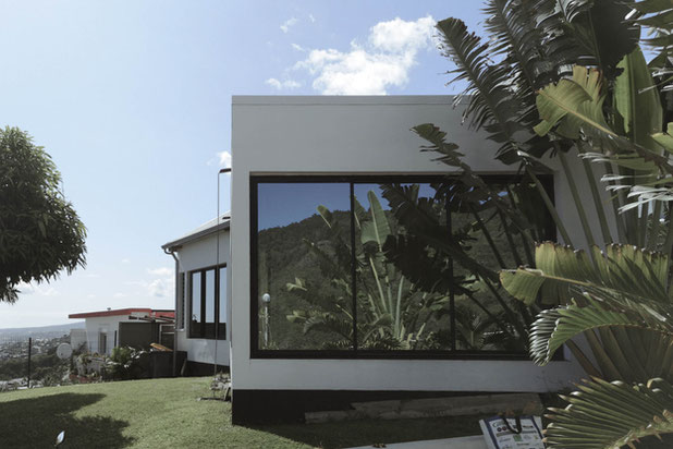 Vue extérieure-construction-maison-Saint-Denis