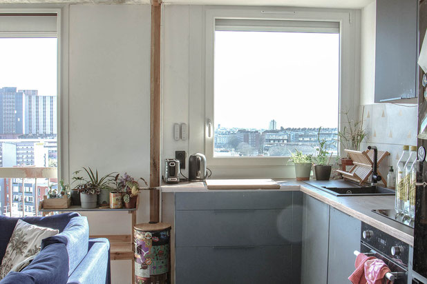 Vue Cuisine-renovation-appartement-Saint-Ouen-sur-Seine