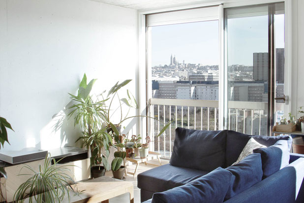 Vue depuis cuisine-renovation-appartement-Saint-Ouen-sur-Seine