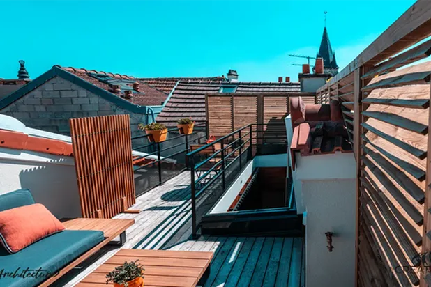 Terrasse extérieure-agrandissement_extension-maison-Châtenay-Malabry
