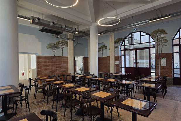L'intérieur du restaurant-renovation-cafe_restaurant-Massy