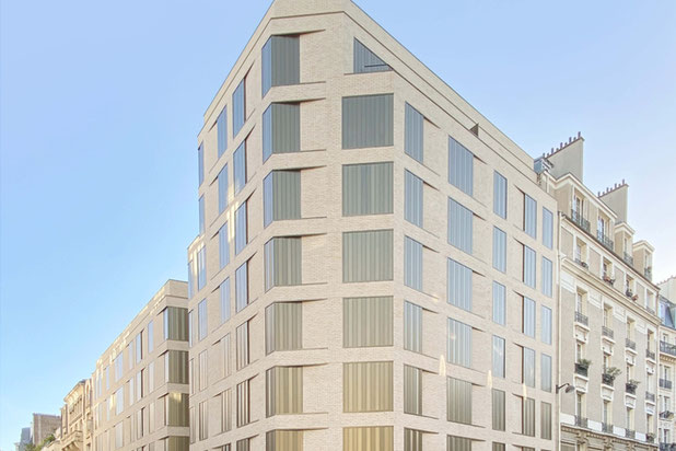 Volets fermés au nu extérieur-construction-logement-Paris