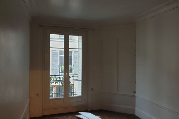 Avant - Chambre 2-renovation-appartement-Paris