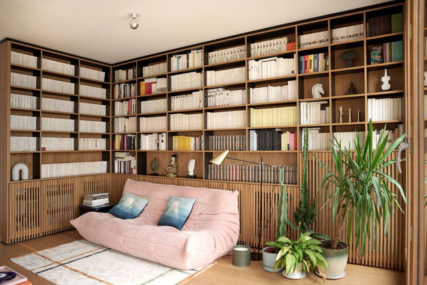 Bibliothèque-amenagement-appartement-Paris