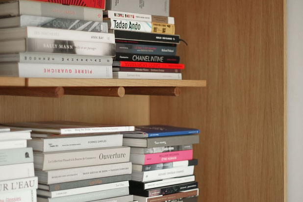 Détail bibliothèque-amenagement-appartement-Paris