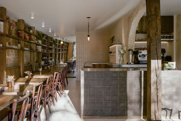 intérieur du club casse croûte-amenagement-cafe_restaurant-Montpellier