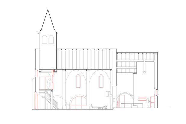 Coupe état projeté-amenagement-maison-Saincaize-Meauce